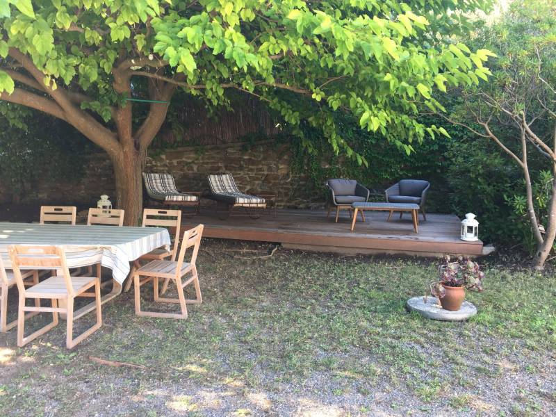 maison accès privé à la plage de Pramousquier