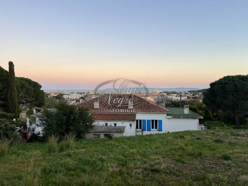 Terrain vue mer constructible