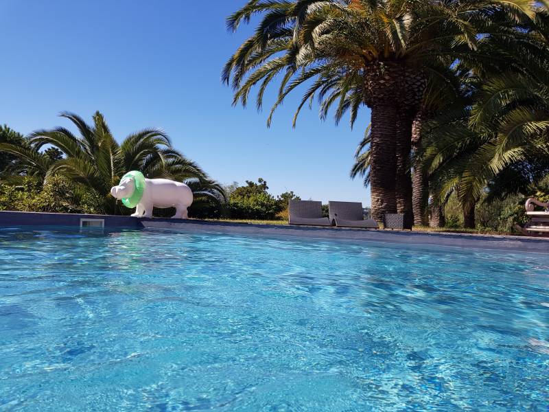 SPLENDIDE PROPRIÉTÉ SUR LES HAUTEURS DE BORMES - TERRAIN PISCINE ET PETIT LAC