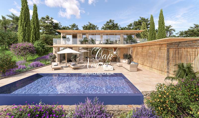 LES CITRONNIERS - LUXUEUSE VILLA AU RAYOL CANADEL  MAISON NEUVE D'ARCHITECTE FRAIS DE NOTAIRE REDUITS LE RAYOL-CANADEL-SUR-MER