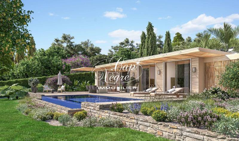 LES CITRONNIERS -VILLA COMBAVA- LUXUEUSE VILLA AU RAYOL CANADEL  MAISON NEUVE D'ARCHITECTE- FRAIS DE NOTAIRE REDUITS LE RAYOL-CANADEL-SUR-MER