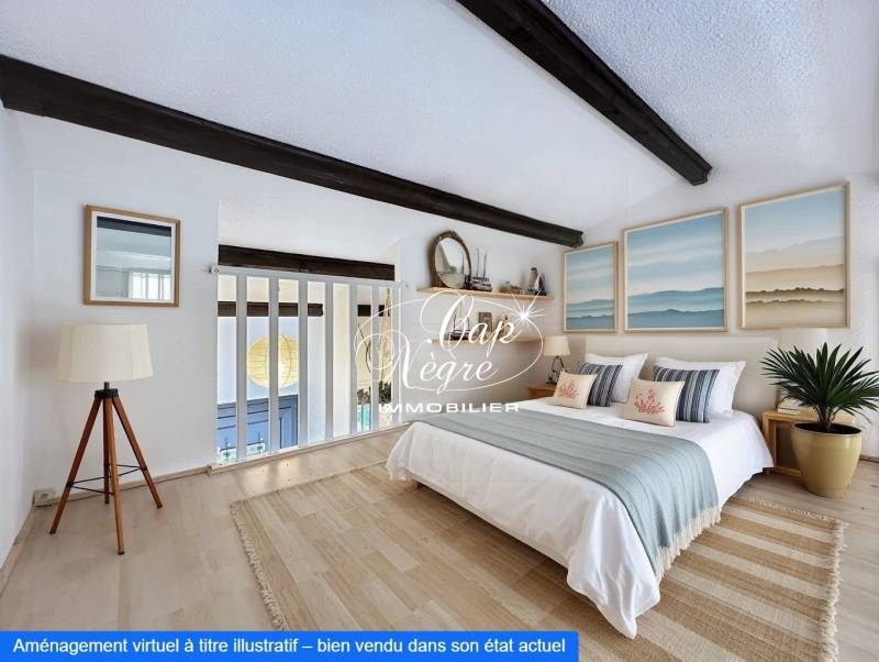 Appartement T2 vue mer terrasse et piscine à vendre – Pramousquier