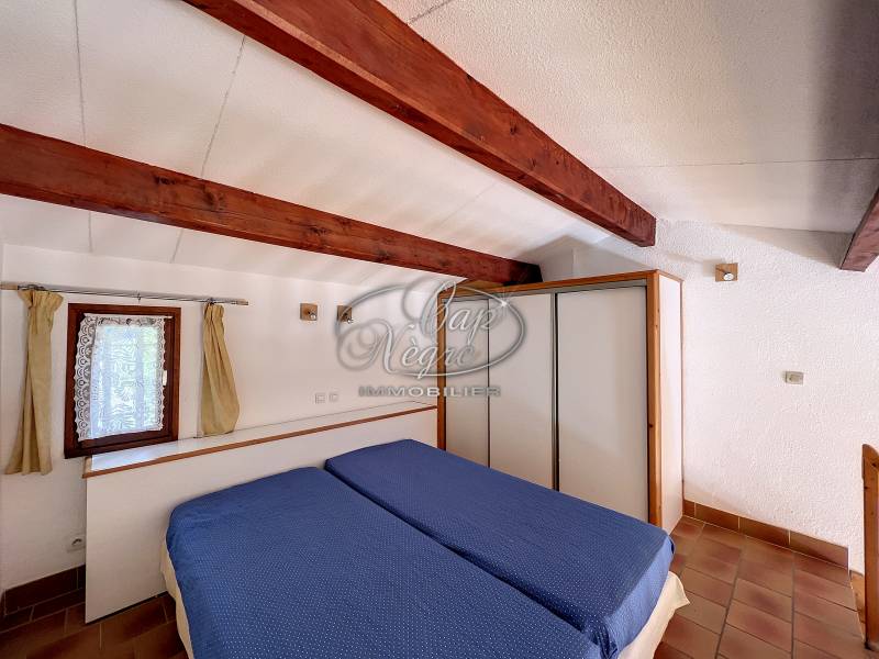 PLAGE A PIED - STUDIO CABINE + MEZZANINE AVEC GRANDE TERRASSE