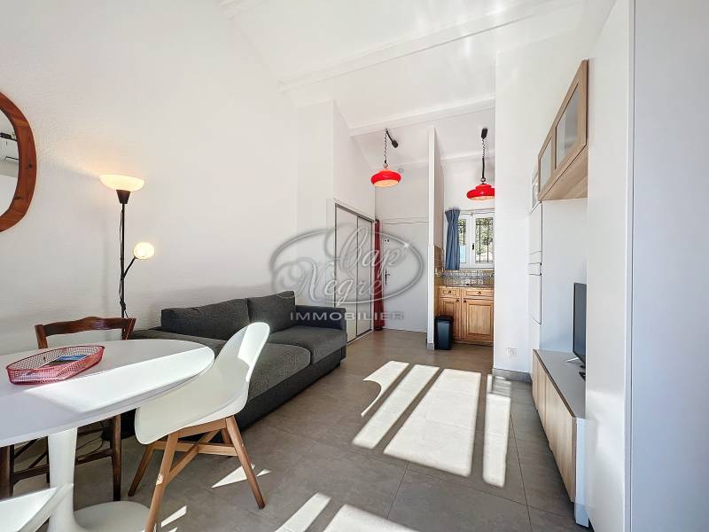 RESIDENCE AVEC PISCINE PROCHE PLAGE DE PRAMOUSQUIER T2 RENOVE AVEC TERRASSE ET PARKING PRIVE