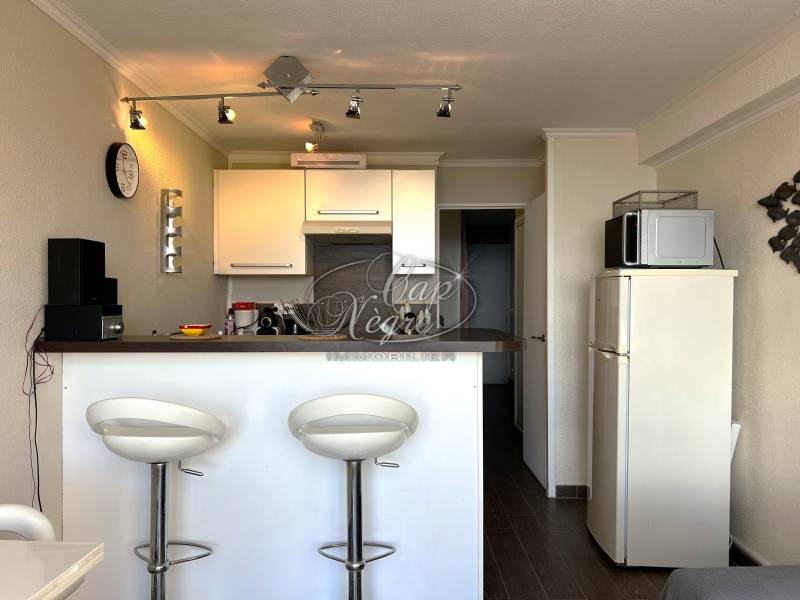 vend appartement en duplex à Pramousquier Le Lavandou, climatisé, 2 terrasses, un parking, vue mer et collines