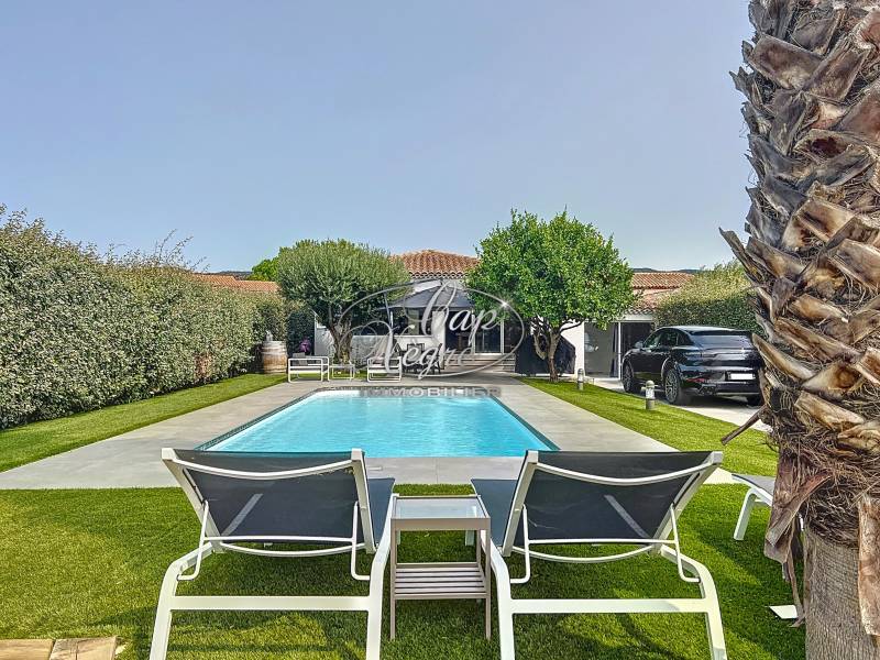 VENDU PAR CAP NÈGRE - VILLA 4/ 5 CHAMBRES PISCINE CLE EN MAIN CALME A BORMES LES MIMOSAS