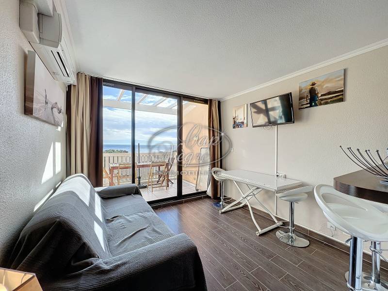 duplex entretenu climatisé 2 terrasses et parking en sous-sol Le Lavandou Pramousquier