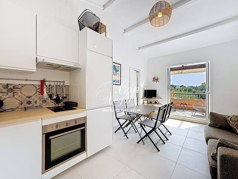 SOUS COMPROMIS - APPARTEMENT A VENDRE DANS UNE CHARMANTE RESIDENCE AVEC PISCINE ET GARDIEN A PRAMOUSQUIER