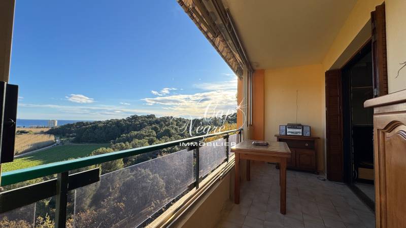 APPARTEMENT VUE MER A VENDRE AU LAVANDOU PROCHE DE LA FAVIERE