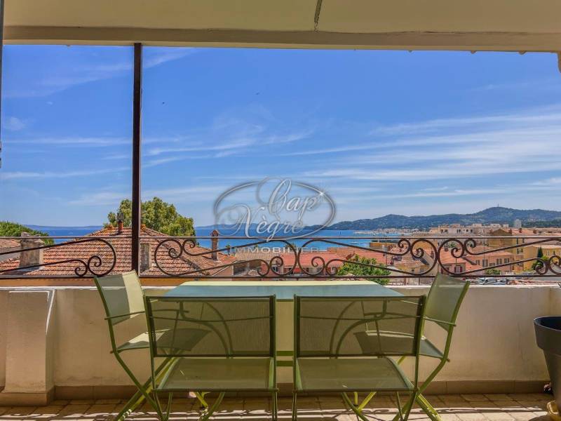 penthouse vue mer le lavandou