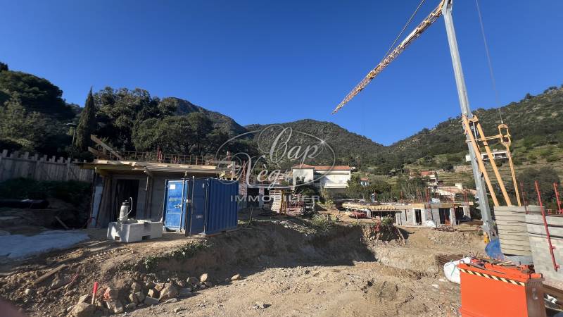 AVANCEMENT DES TRAVAUX DE L'ECRIN - Programme de 8 villas contemporaines