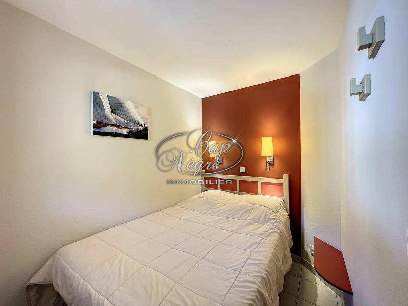 VENDU PAR CAP NÈGRE - EXCLUSIVITÉ - T2 VUE MER RÉSIDENCE PIEDS DANS L'EAU - PRAMOUSQUIER