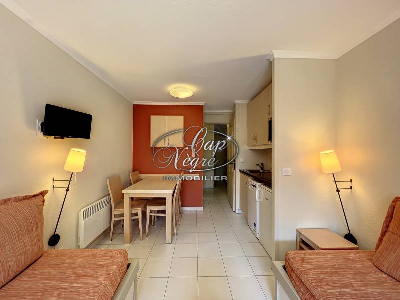 VENDU PAR CAP NEGRE - RÉSIDENCE PIEDS DANS L'EAU - APPARTEMENT TERRASSE - EXCLUSIVITÉ- PRAMOUSQUIER