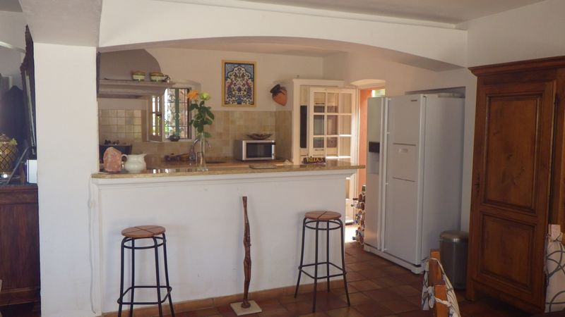 terrain et maison collines Rayol