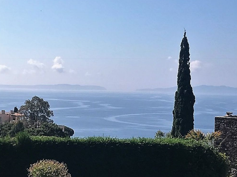 MAISON PISCINE VUE MER SAINT CLAIR LE LAVANDOU