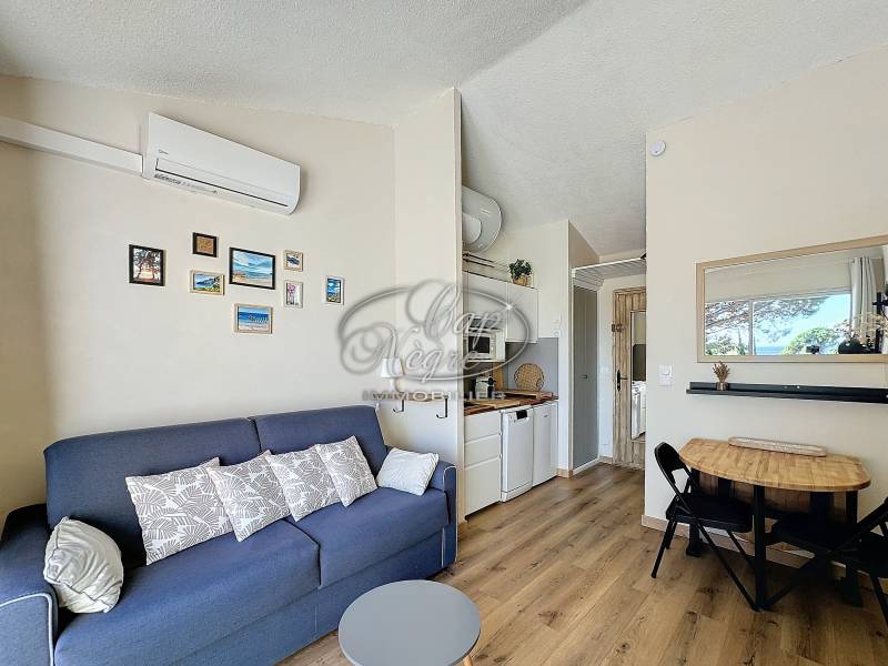 APPARTEMENT EN PARTIE BASSE PRAMOUSQUIER PLAGE - EXCLUSIVITÉ - RÉSIDENCE SÉCURISÉE