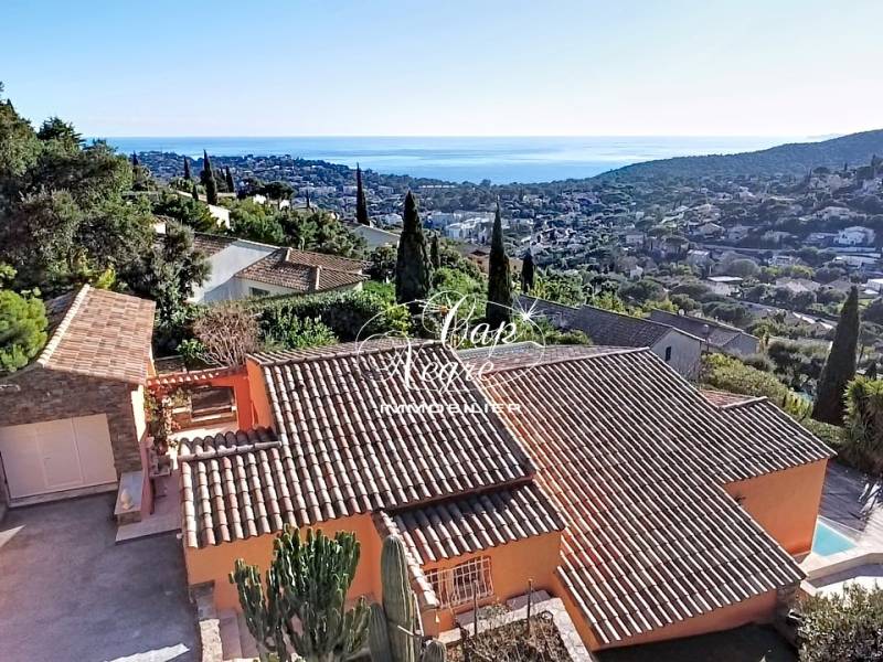 PROPRIÉTÉ VUE MER CLÉ EN MAIN À VENDRE À CAVALAIRE SUR MER - GOLFE DE SAINT TROPEZ