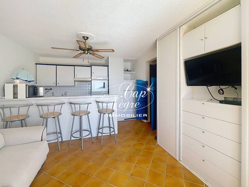 Appartement 2 pièces avec terrasse vue mer et garage à Pramousquier - Proche plage