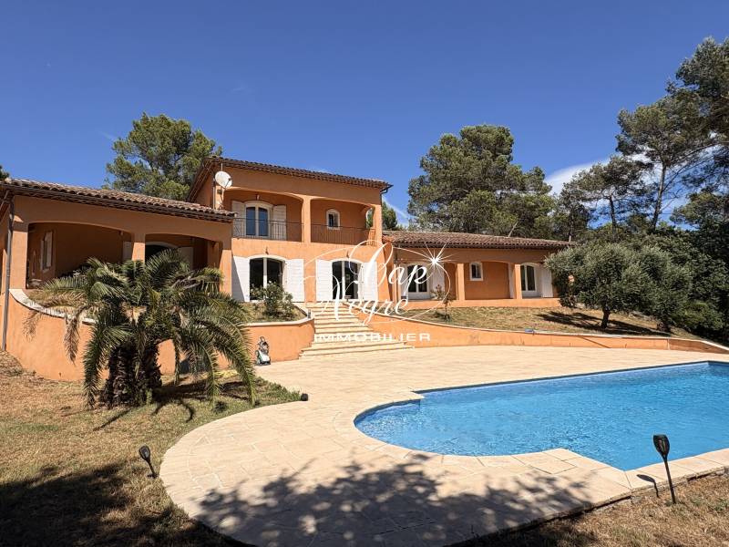 VILLA CLÉ EN MAIN AU COEUR DE LA NATURE AVEC GRANDE ANNEXE À VENDRE AU CANNET DES MAURES
