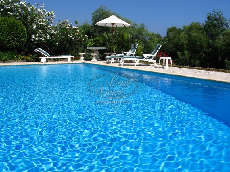 Maison Rayol piscine pied dans l'eau