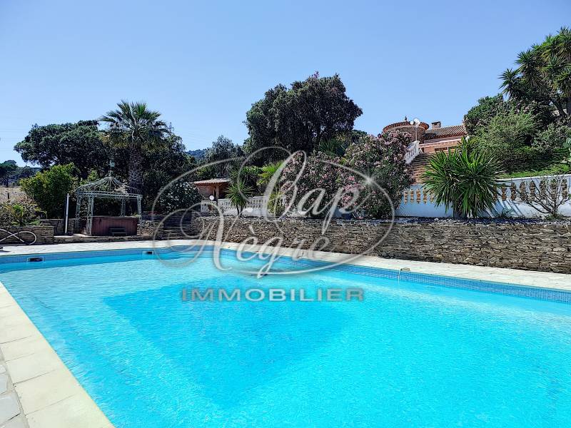 SUPERBE PROPRIÉTÉ VUE MER EN PLEINE NATURE - BORMES LES MIMOSAS