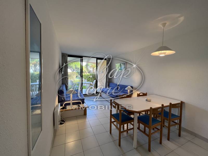 appt en rdj résidence pieds dans l'eau à Pramousquier avec parking privé