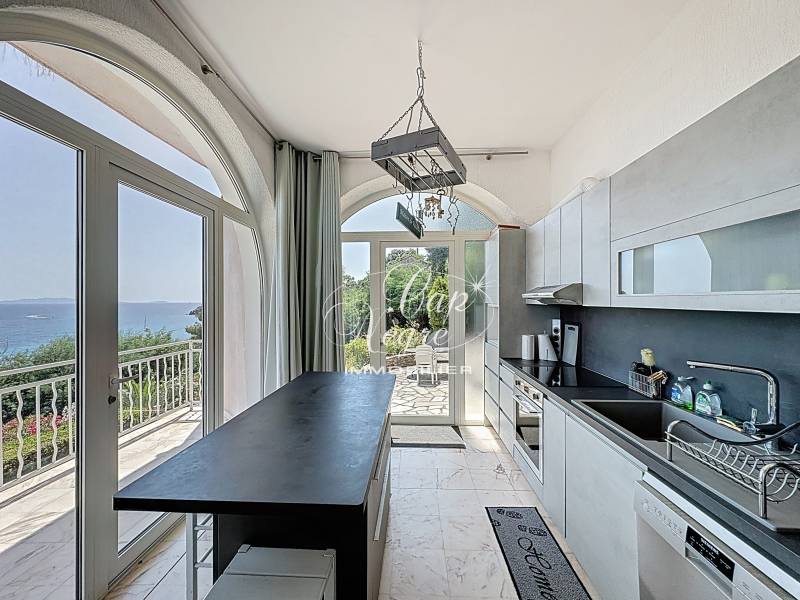 Appartement d'exception vue mer accès plage privé à vendre Rayol Canadel sur Mer