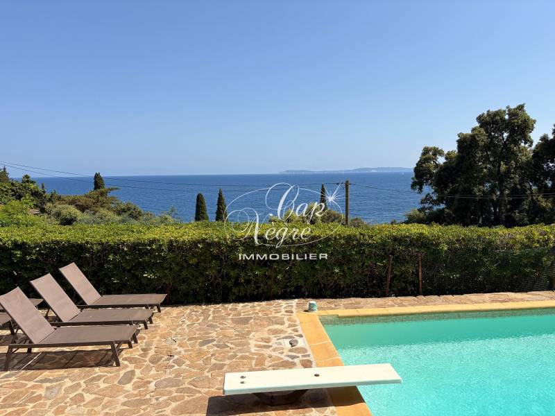 Appartement d'exception vue mer accès plage privé à vendre Rayol Canadel sur Mer