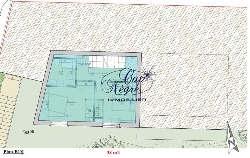 Maison d'architecte vue mer au Lavandou - au calme, proche des commerces et de la plage à pied