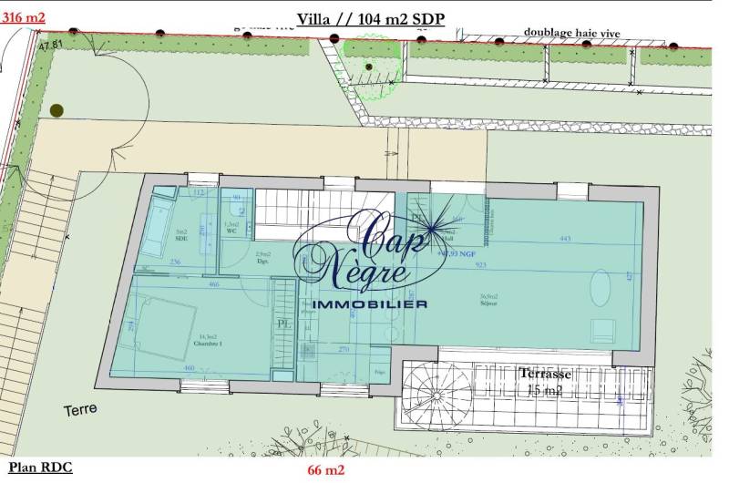 Maison d'architecte vue mer au Lavandou - au calme, proche des commerces et de la plage à pied